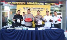 Satresnarkoba Polresta Tangerang Ungkap Sindikat Tembakau Sintetis