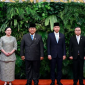 Presiden Prabowo Subianto berfoto bersama dengan Wakil Presiden RI, Ketua DPR RI, dan para Wakil Ketua DPR RI pada acara Pidato Presiden RI pada Rapat Paripurna DPR RI ke-19 Masa Persidangan V Tahun Sidang 2025-2026. (Dok.Istimewa)