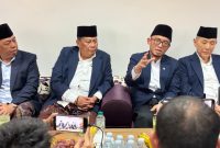 Wakil Menteri Haji dan Umrah, Dahnil Anzar Simanjuntak, menyampaikan keterangan terkait pengelolaan pembayaran dam jemaah haji Indonesia di Makkah. (Dok.Istimewa)