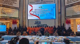 Konfersi Pers Tindak Pidana 3C ( Curat, Curas, & Curanmor) Polda Metro Jaya. (Dok: Istimewa)