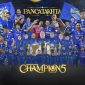 Pemain, pelatih, dan seluruh elemen Persib Bandung merayakan keberhasilan meraih gelar Super League 2025/26 sekaligus mencatat sejarah sebagai klub Indonesia pertama yang mampu menjuarai kompetisi kasta tertinggi nasional tiga musim berturut-turut.(Dok:Istimewa)