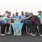 Gubernur Banten Andra Soni membuka POPDA XII dan PEPARPEDA IX Provinsi Banten Tahun 2026 di Stadion Geger Cilegon. Foto: Istimewa.