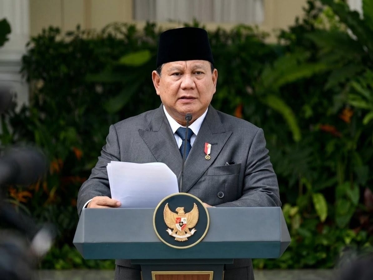 Foto : Presiden Republik Indonesia Prabowo Subianto, Dok : Humas Kemensetneg Rl