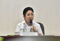 Ketua Komisi IV DPR RI Siti Hediati Soeharto (Titiek Soeharto) memberikan keterangan saat kegiatan di Universitas Sebelas Maret (UNS), Surakarta, Jawa Tengah,Foto: Istimewa.