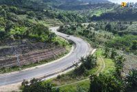 Pemandangan Jalur Lintas Selatan (JLS) atau Jalur Pantai Selatan (Pansela) di Kabupaten Tulungagung, Jawa Timur. Foto: Istimewa