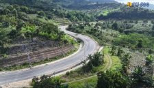 Pemandangan Jalur Lintas Selatan (JLS) atau Jalur Pantai Selatan (Pansela) di Kabupaten Tulungagung, Jawa Timur. Foto: Istimewa