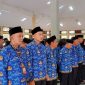 Foto : Bupati Pandeglang, Raden Dewi Setiani, saat melantik 132 pejabat administrator, pengawas, dan kepala UPT Puskesmas di Aula Pendopo Pandeglang, Senin (6/7/2026).