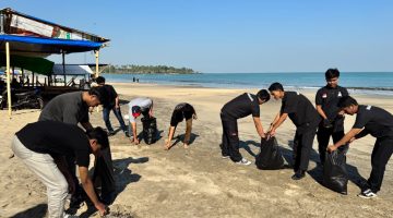 Aksi Bersih Pantai Jelang Kongres VII BM PAN, Dukung Gerakan Pilah Sampah Zulkifli Hasan