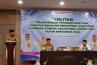 Bupati Tangerang Moch.Maesyal Rasyid Buka Acara Pelaksanaan Program Bantuan Sanitren dan Aspontren TA.2026