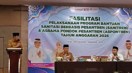 Bupati Tangerang Moch.Maesyal Rasyid  Buka Acara Pelaksanaan Program Bantuan Sanitren dan Aspontren TA.2026